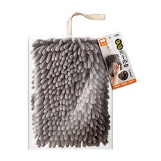 UdiLife 瞬吸擦手巾 柔軟吸水 掛繩設計 方便收納, 深灰色, 1入