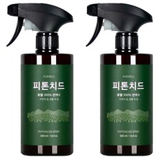 HUEWELL 柏樹除臭噴霧 黑色, 2個, 500ml