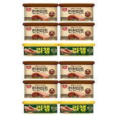 DONGWON 東遠 午餐肉罐頭 豬雞混合款 200g 4罐+午餐肉罐頭 豬肉原味款 120g 2罐組, 2組, 1.04kg