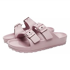 bebehome 雙排扣軟底防臭防滑耐磨拖鞋 - 粉紅色, 藕色, 40碼