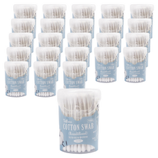 툴리프 종이면봉 Round&Round, 100개입, 24개