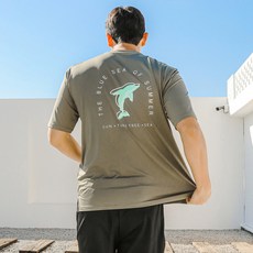 TUBE TREE 男款基本款短袖防磨衣 上衣 A8206