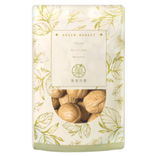 GreenMarket 菓青市集 椒香帶殼核桃/紙皮核桃/手撥核桃, 300g, 1包