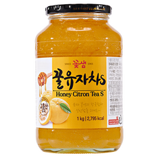 꽃샘 꿀유자차 S, 1kg, 1개입, 1개