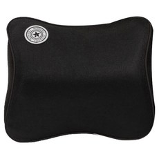 S-SportPlus+汽車頭枕靠墊 黑色 人體工學設計 透氣舒適 保護頸椎, 1個