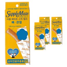 서플메이트 반려동물 스틱 젤리 종합영양제, 뼈관절, 4개