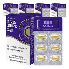Ahngook pharm 安國藥品 微脂體Omega-3魚油膠囊, 5個, 30顆