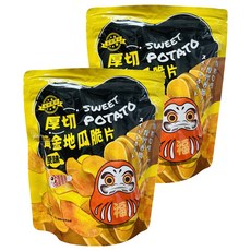 果然實在 豐淇厚切黃金地瓜脆片 原味, 140g, 2包