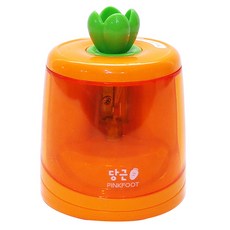 PINKFOOT 胡蘿蔔電動削鉛筆機, 1個