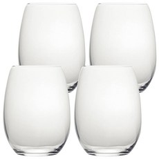 creativeTops 薄壁紅酒杯4件組 12.6 x 9cm, 584ml, 1組