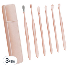 썬앤드림 깔끔 귀이개 핑크 6종 세트, 3세트