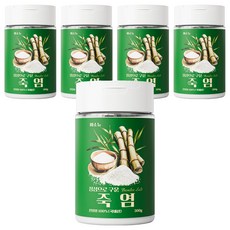 비소뉴 정성으로 구운 죽염, 300g, 5개