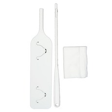 minono 米諾諾 加長縫隙靜電除塵刷 12個, 白色, 1組