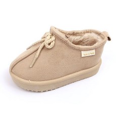 Lulushu 兒童蝴蝶結毛絨保暖靴 BW120