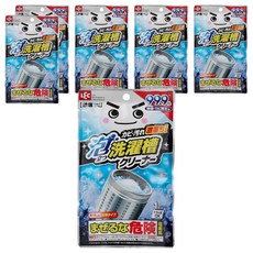 LEC 激落君濃密泡洗衣槽清潔劑 粉劑款, 6包, 120g