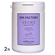 SPA FACTORY 優雅香氛入浴劑 清新微風, 600g, 2個