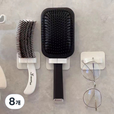 Muping 多用途環形掛鉤, 白色, 8個