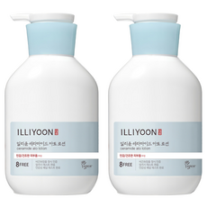 일리윤 세라마이드 아토로션 무향, 528ml, 2개