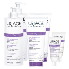 유리아쥬 진피 데일리 페미닌 마일드 젤 여성청결제 500ml + 200ml + 3ml, 2개