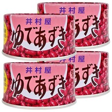 井村屋 紅豆罐, 200g, 4罐