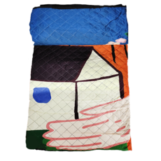 Naturehike 挪客 磨毛布原創圖案野餐墊 大號 春亞紡 絲綿 NH21FCD02 1.1kg, 叢林冒險