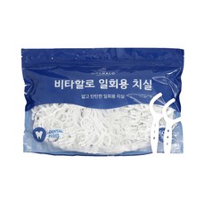 VITAHALO 牙線棒 600支 堅固耐用, 1包, 80mm