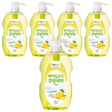 Tamsaa 小蘇打洗碗精，檸檬香，780ml, 5瓶