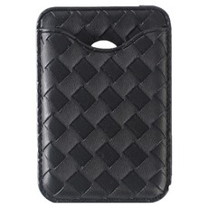 그리다팩토리 체커보드 월렛 맥세이프 카드지갑 카드포켓, 블랙, 1개