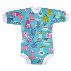 Splash About Happy Nappy Wetsuit 連身版尿布褲 游泳用 奇幻水果, M, 1件