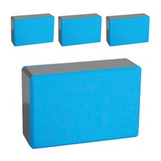 Maket Gamseong 瑜伽磚, 藍色, 4個