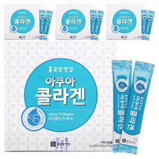 종근당건강 아쿠아 콜라겐, 120g, 4개