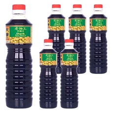 大華醬油 特級純釀造醬油 老抽 640ML, 6瓶