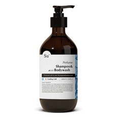 수오가닉 퍼퓸 올인원 삼푸워시 쿨링콜드, 1L, 1개