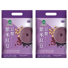 薌園 紫米紅豆豆漿粉 純素, 25g, 10包, 2袋