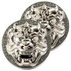 뉴베너 내 차안의 수호신 도깨비 차량용 방향제 실버 + 쇼핑백, 2개, 블랙체리