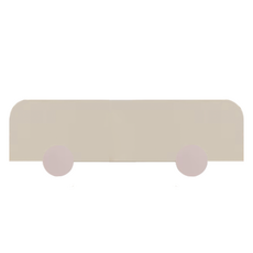 리바트 꼼므주니어 침대 안전가드 방문설치, 화이트 + 핑크