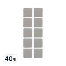 다다 욕실 마루 바닥 타일 미끄럼 방지 스티커 10p, 40개