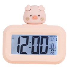 Rinablue 可愛多功能鬧鐘桌鐘, 大豬