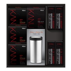 KANU 咖啡禮盒 3號, 美式烤盤3入+中式烤盤4入+盤子+馬克杯(隨機出貨), 1組