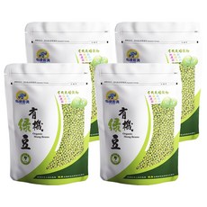 有機穀典 有機綠豆, 500g, 4包