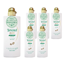 Timotei 蒂沐蝶 深層純淨護髮乳, 0%合成著色劑, 適合中性髮質, 500g, 6瓶