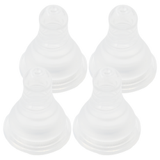 Simba 小獅王辛巴 超柔防脹氣標準圓孔奶嘴 S, 0個月以上, 4個