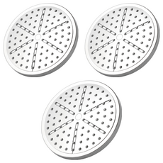 URBAN TERRACE 太陽花灑蓮蓬頭 圓形 白色, 3個, 單一商品