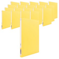 Heemang 無孔PP活頁夾 A4, 黃色, 20個