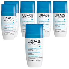 URIAGE 優麗雅 柔舒體香露, 50ml, 6個