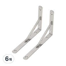 堅固的不鏽鋼層板架, 6個