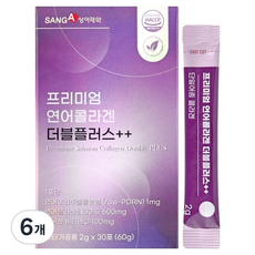 SANGA 頂級鮭魚膠原蛋白雙效升級版 30入, 6個, 30冊