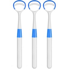 挑戰者衛生舌頭清潔劑藍色, 3個, 0.017公斤