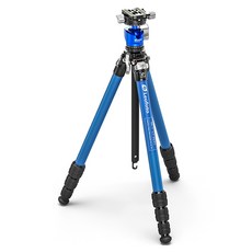 레오포토 여행용 삼각대 세트, LY-224C+LH-25R (블루), 1개
