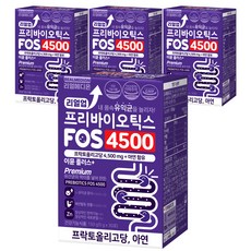 리얼메디온 리얼업 프리바이오틱스 FOS 4500 이뮨 플러스, 4개, 150g